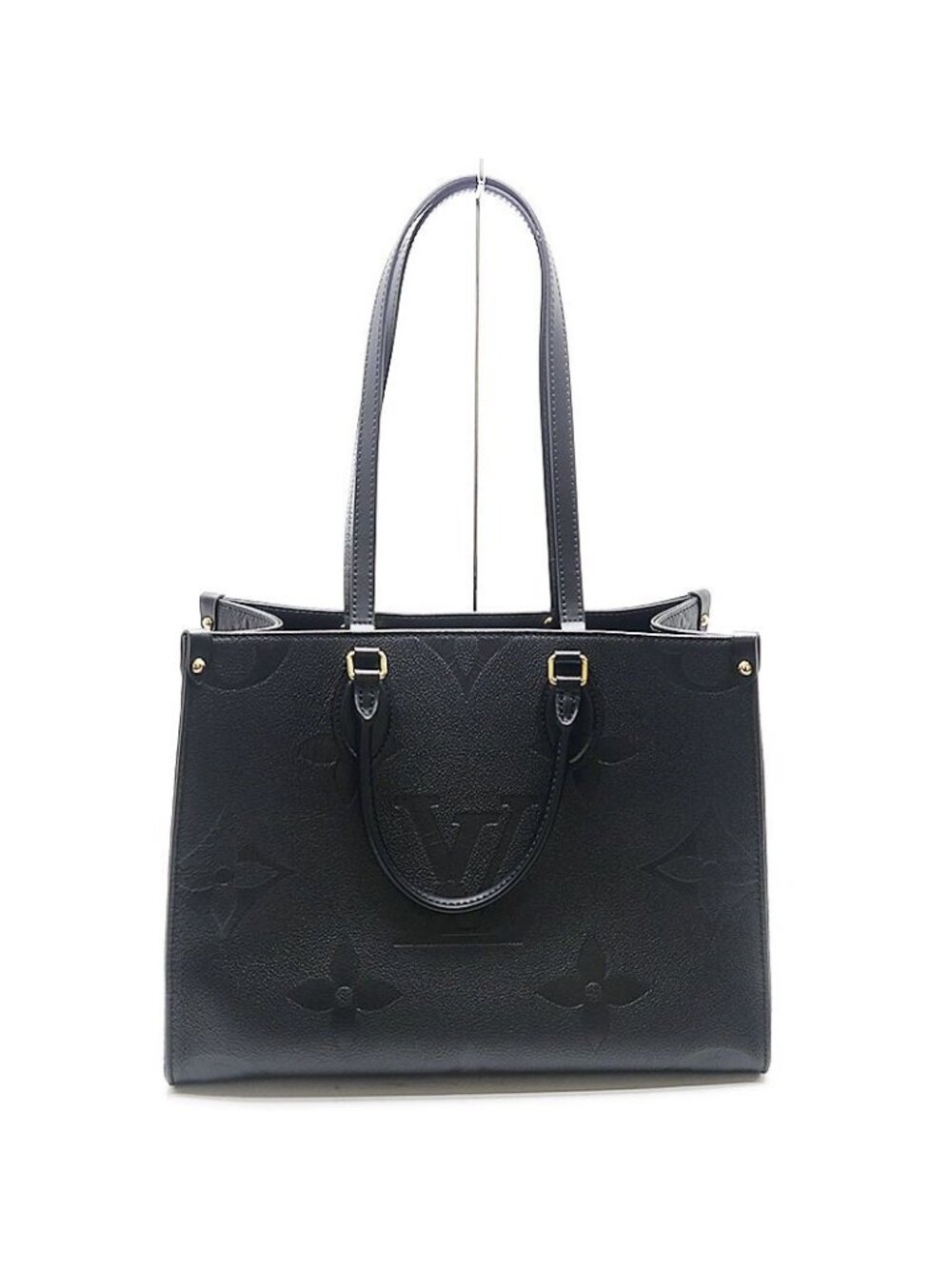 Louis Vuitton On The Go MM Monogram Empreinte Tote Bag